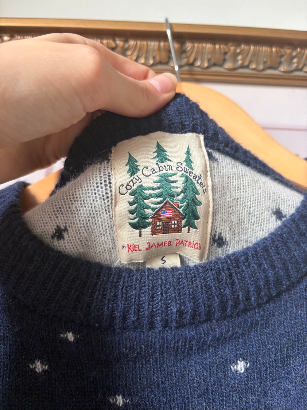 Kiel James Patrick Snowy Night Sweater Small - Picture 12 of 13